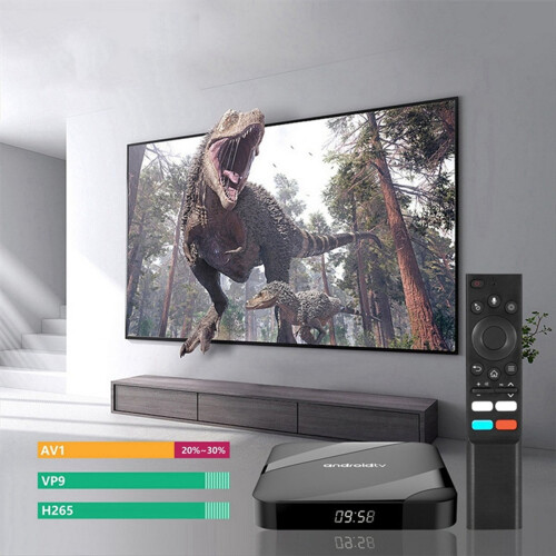 ATV Android 14 Smart TV Box 4G + 32G EU-stekker 1