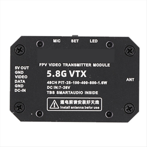 Για μονάδα πομπού βίντεο CYCLONE 5.8G 1.6W VTX 48CH FPV 2