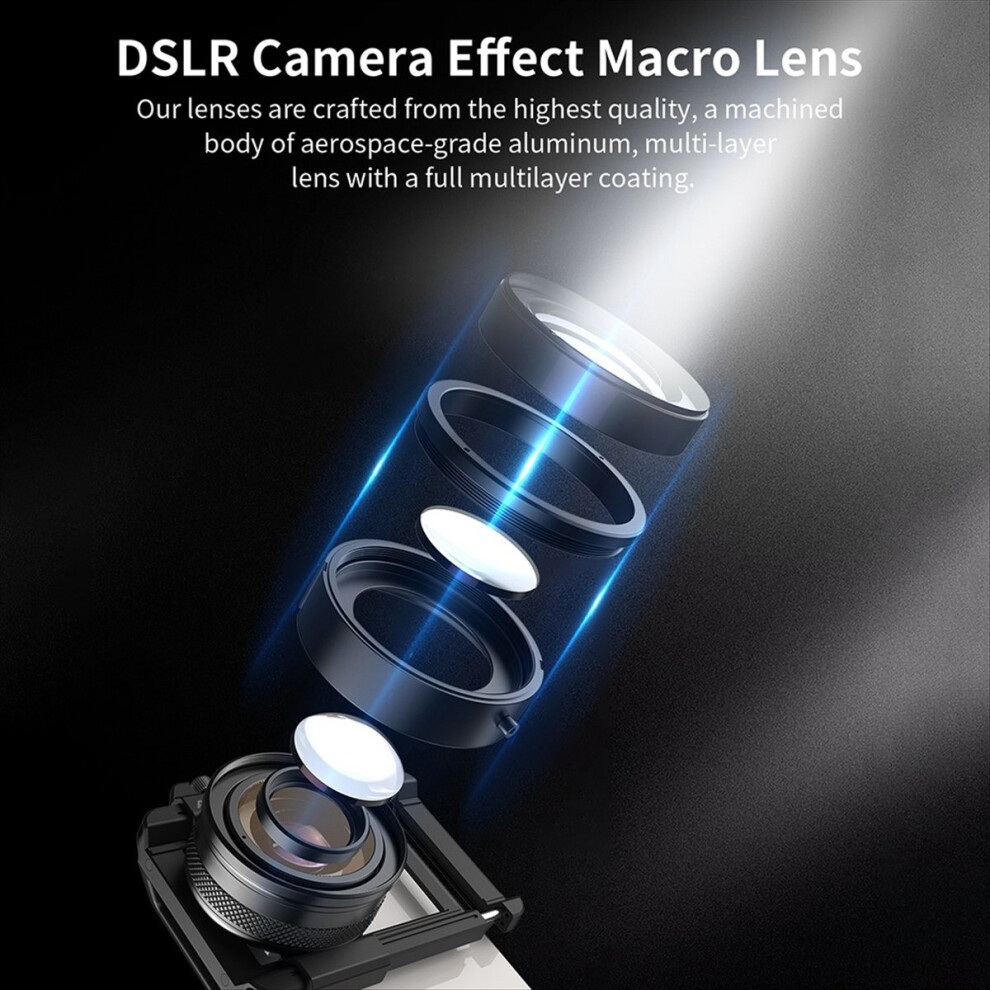 For -Zm100mm Lens Zoom Macro 20X Lens Telephoto Macro Magnifier 4852900820921