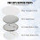 200 Sets 3 Inch 75mm Pin Back Button Parts for Button Maker Machine, 2