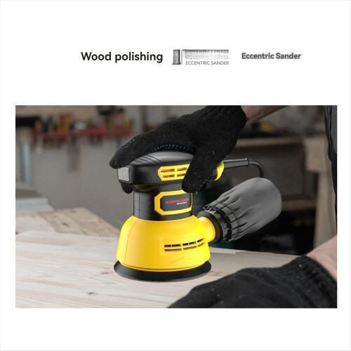 5-Inch Random Orbital Sander for Woodworking EU Plug 2