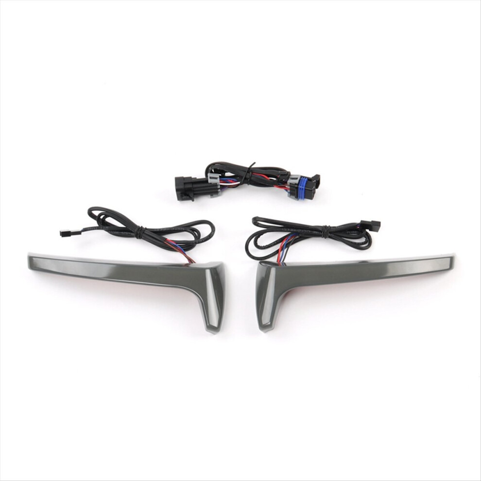 Motorcycle Rear Side Saddlebag LED Indicator For Indian Smoke gray-image-OPC-PGMNVRX-NEW