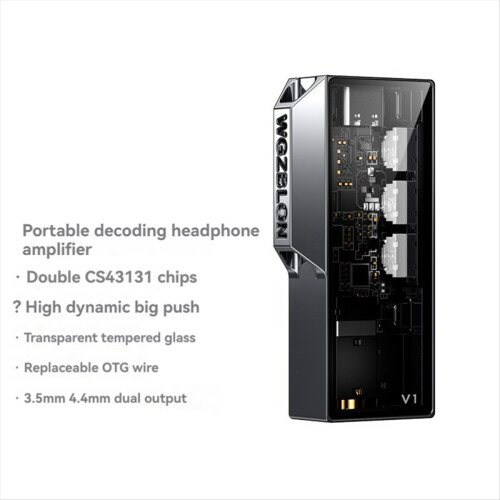 V1 Audio Decoder Headphone Amplifier Dual CS43131 Chips B