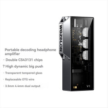 V1 Audio Decoder Headphone Amplifier Dual CS43131 Chips D