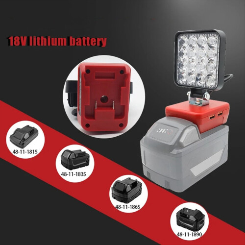 16 LED Work Light Spotlights Outdoor Work Fishing Handheld Emergency 2