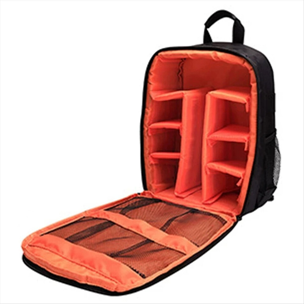Multi-Functional Digital Camera Backpack Bag Waterproof Orange 4852911567488