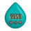 (Green) Shower Timer Energy Saver Waterproof Digital Timer Five Color 1