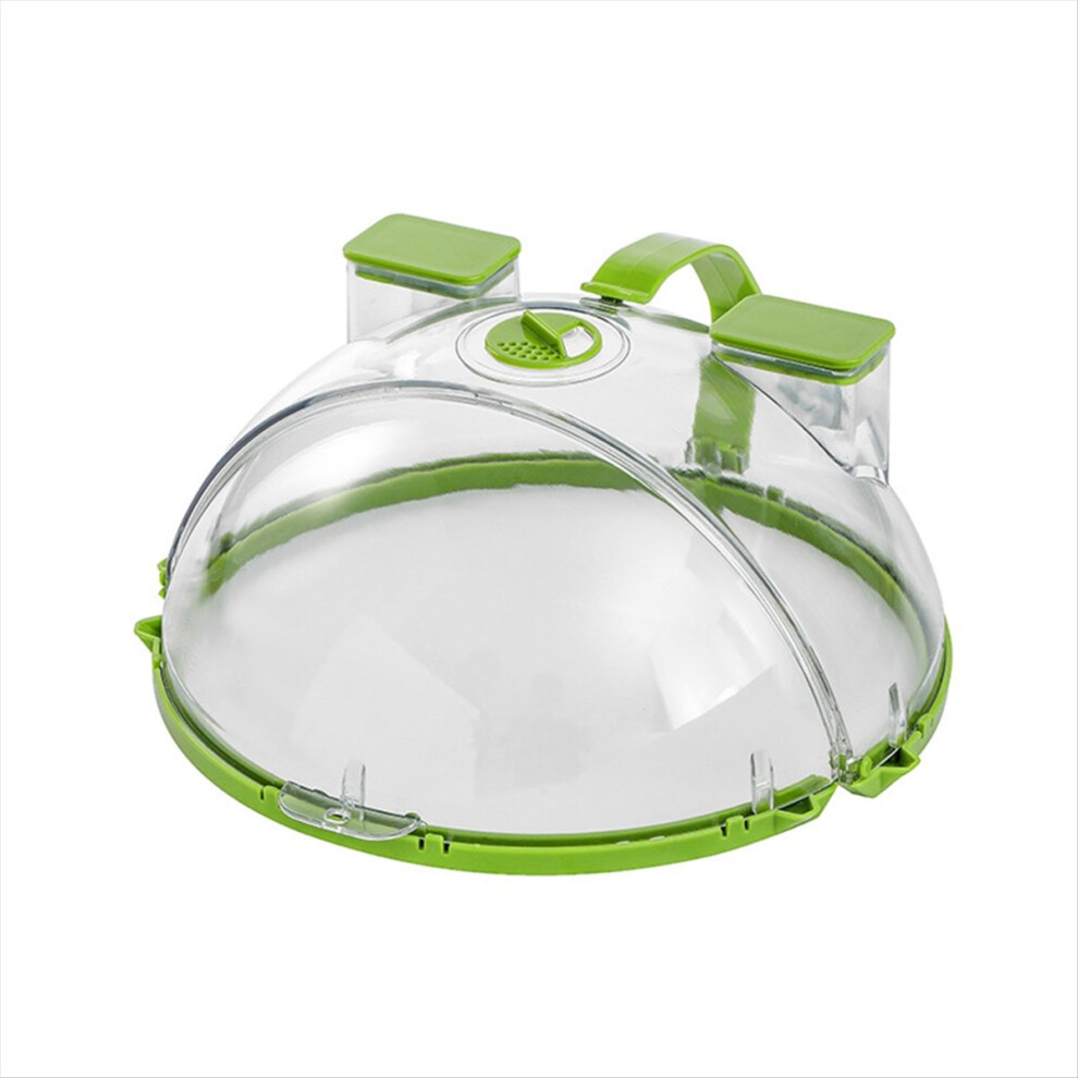 Microwave Splatter Cover with Water Steamer for Food,Steam Microwave