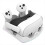 For Quest 3S VR Helmet Charging Base Handle Storage White 7