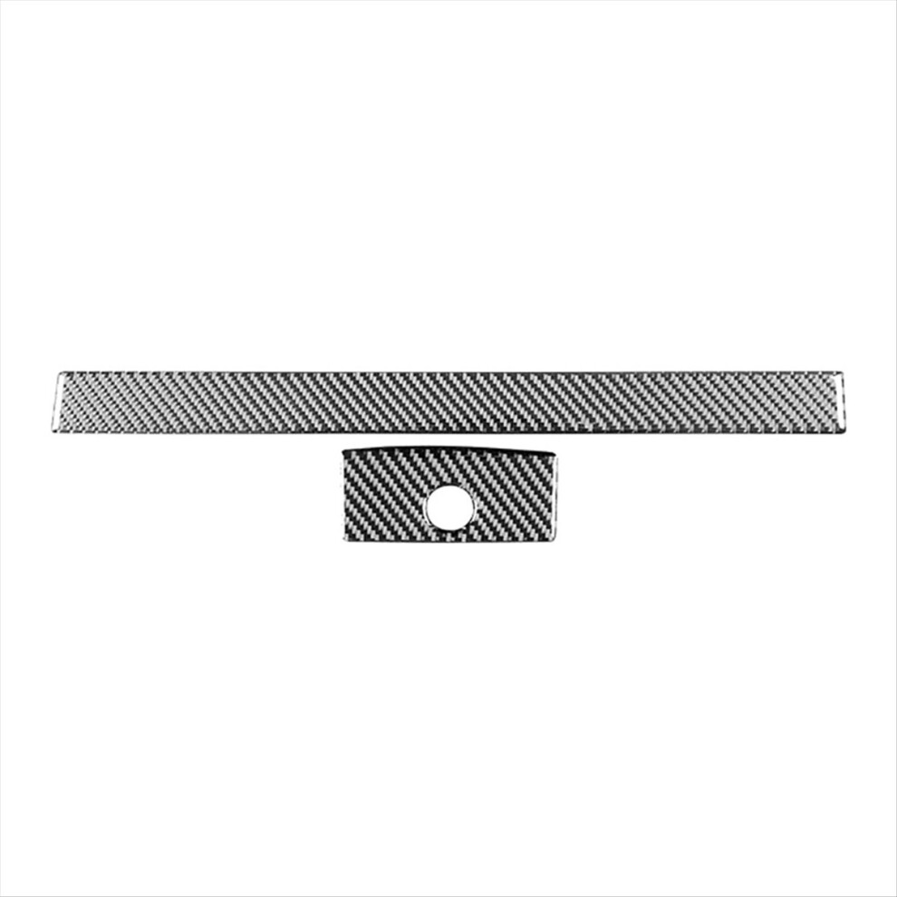 For Ford Ranger 2019-22 Carbon Fiber Co-Pilot Dash Trim Handle Cover 4852522457253
