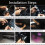 Strisce luminose a LED RGB USB per interni auto, 4 pezzi 2