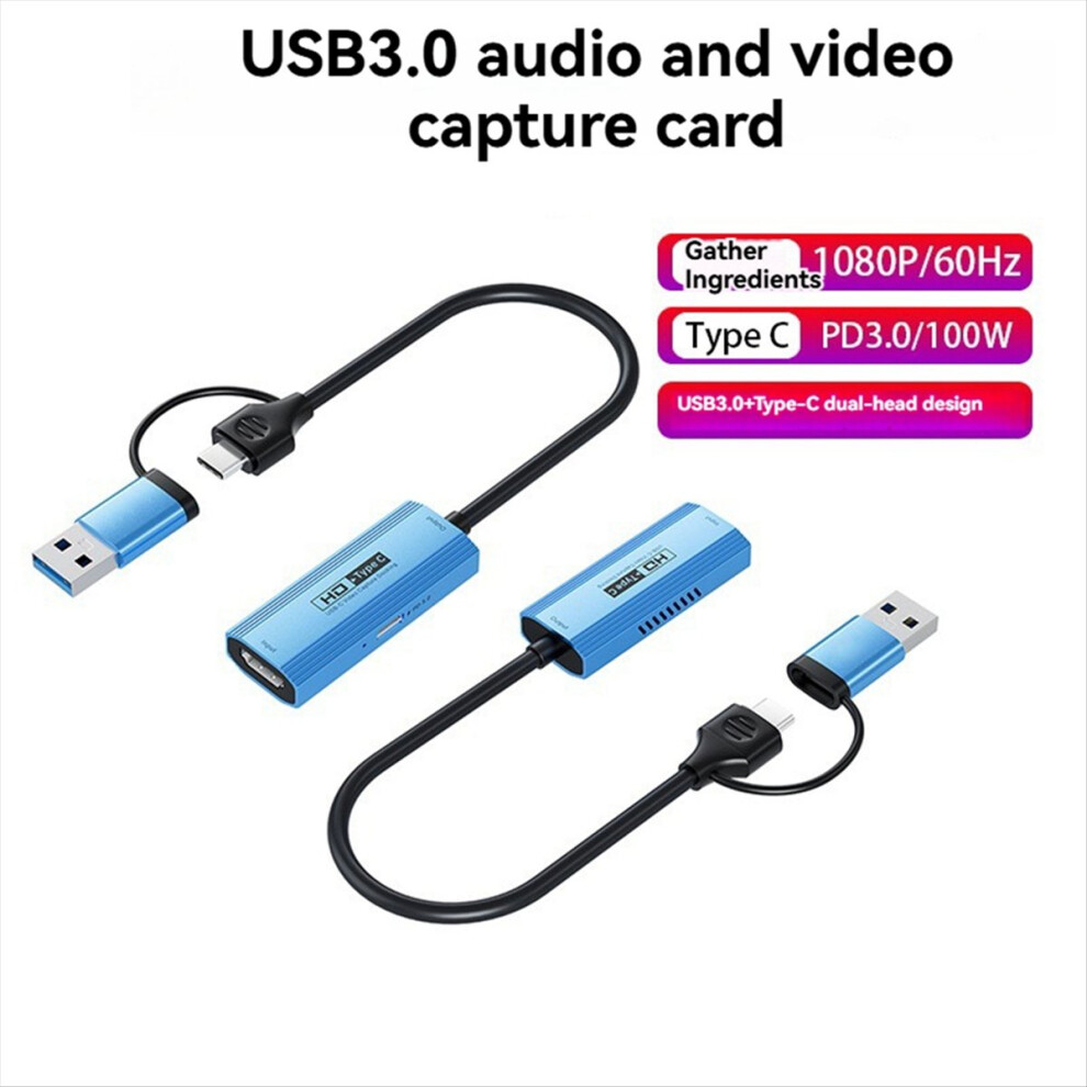 Usb3.0&Usb-C 1080P 4K30hz Video Capture Docking 4853719399448