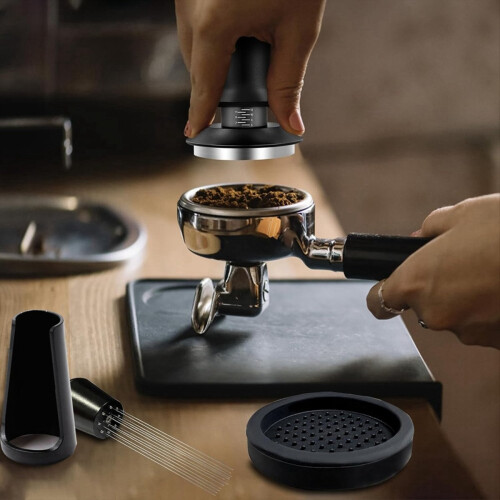 22 pezzi di accessori per caffè espresso, set di pressini per caffè espresso da 51 mm 2