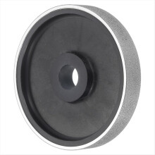 Roda de esmeril para joias lapidadas com diamante, 6 pol., grão 100