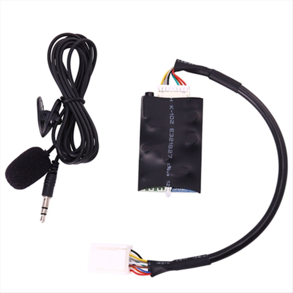 Car Radio Audio Adapter Bluetooth Aux Cable Microphone For Toyota 4852522449203