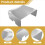 Stainless Steel Heat Baffle Diffuser Replacement Part for Traeger 6