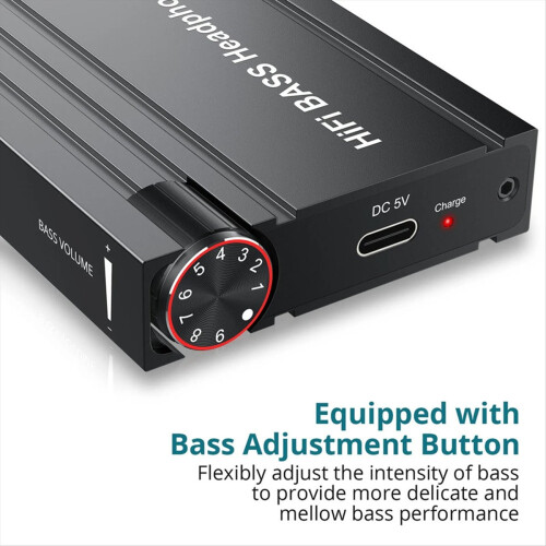 Ενισχυτής ακουστικών HiFi BASS Φορητός ενισχυτής ακουστικών 3,5 χιλ. 2