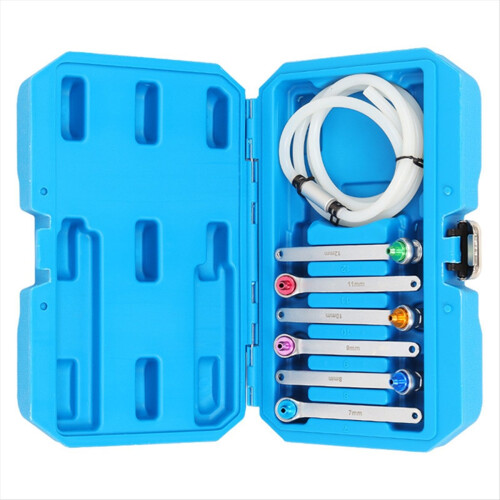 Bleed Brake Fluid Spanner Kit Brake Bleeding Wrenches Brake Pump 2