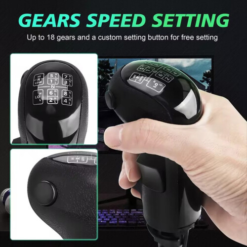 Κουμπί αλλαγής ταχυτήτων USB για Logitech G29/G923 & Thrustmaster TH8A 1