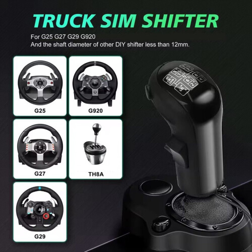 Κουμπί αλλαγής ταχυτήτων USB για Logitech G29/G923 & Thrustmaster TH8A 2