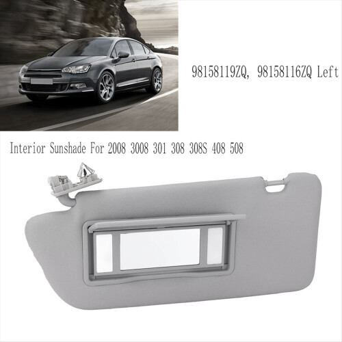Εσωτερικό σκίαστρο αυτοκινήτου για Peugeot 2008 3008 301 308 αριστερά 2