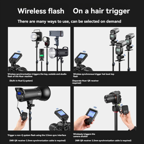 NEEWER QPRO-C TTL Wireless Flash Trigger for Canon 2