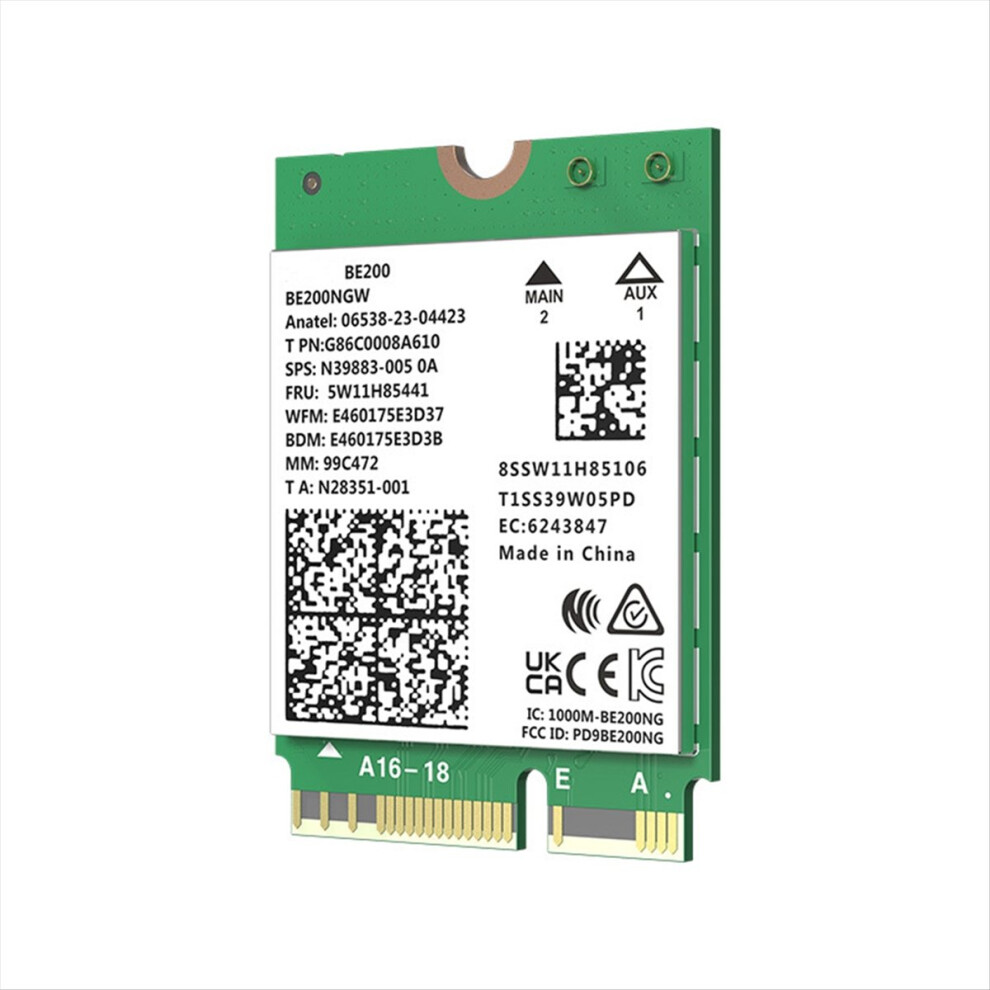 8774Mbps Wifi 7 Be200 Pcie Wireless Wifi Adapter Bluetooth 5.4 4852911552040
