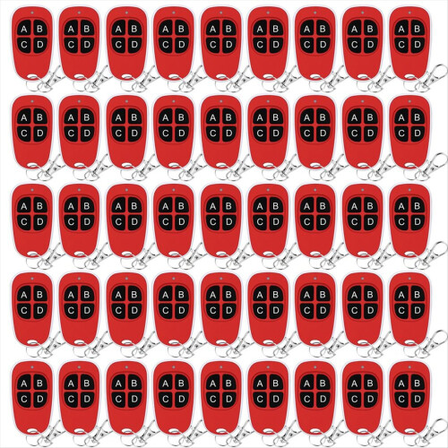 433Mhz Wireless Remote Control for Garage Door 50 Pcs