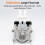 DC 24V Peristaltic Pump Large Flowrate Liquid Dosing Pump 3000ml/Min 6