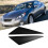 Car Front Headlight Eyebrow Head Light Eyelid Eyebrow Resin Trim 7
