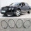 Electroplated Bright Strip Headlight Ring Frame for Bentley 6