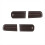 Smoked Tail Light Cover Trim Exterior Accessories 1