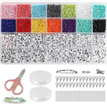 Beads for Beading Glass Beads Set Beads Beading And Letter Bead