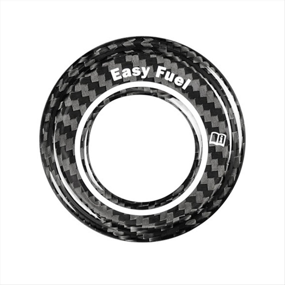 Real Hard Carbon Fiber Car Tank Cap Cover For Ford Mustang 2024 2025 4852522451640
