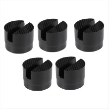 5 stk. donkraftstativ gummipuder universal bil slidset ramme skinne gulv
