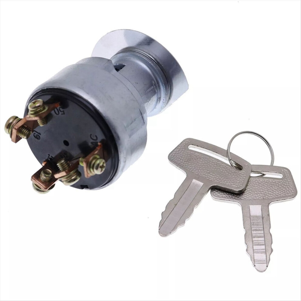 Ignition Key Switch 66706-55120 1E013-63590 For Kubota Tractor B5100 4852522450247