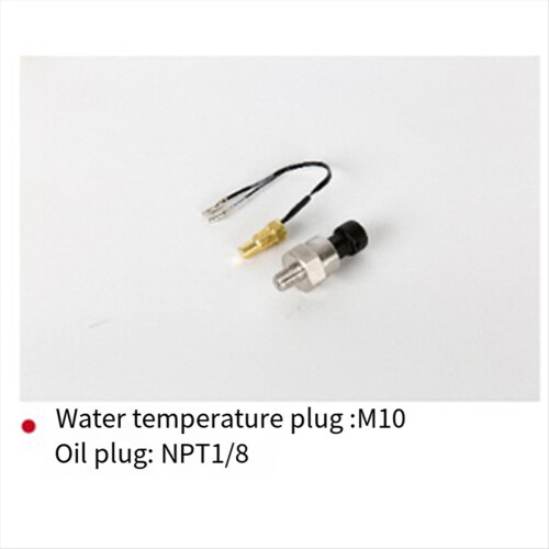 Auto gemodificeerde LCD 3-in-1 watertemperatuurmeter oliedrukmeter 2