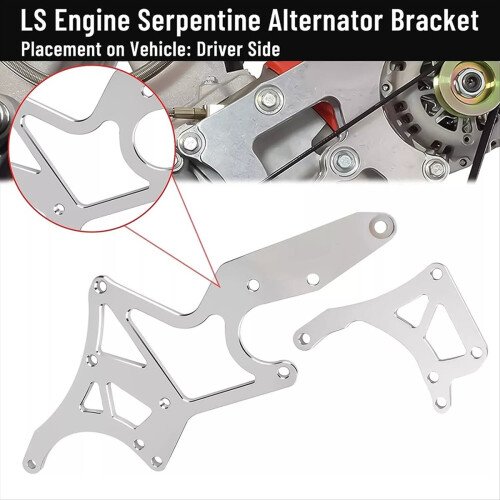 Fits for LS Engine Serpentine Bracket Alternator Power Steering Pump 2