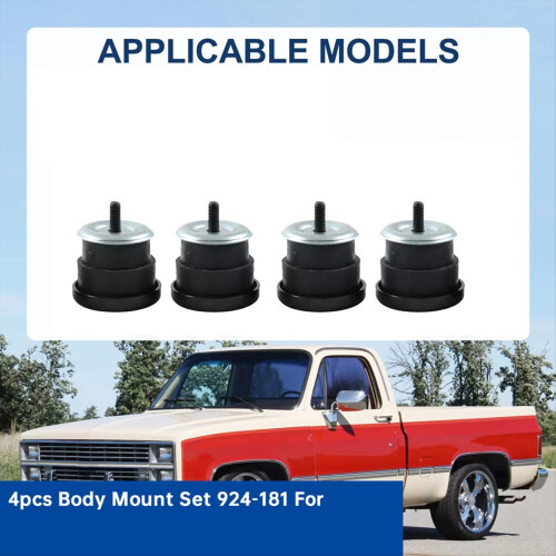 Σετ 4 τεμαχίων βάσης αμαξώματος 924-181 924181 για Chevy S10 2