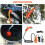 Bärbar campingdusch Utomhus campingduschpump Orange & Grå 5