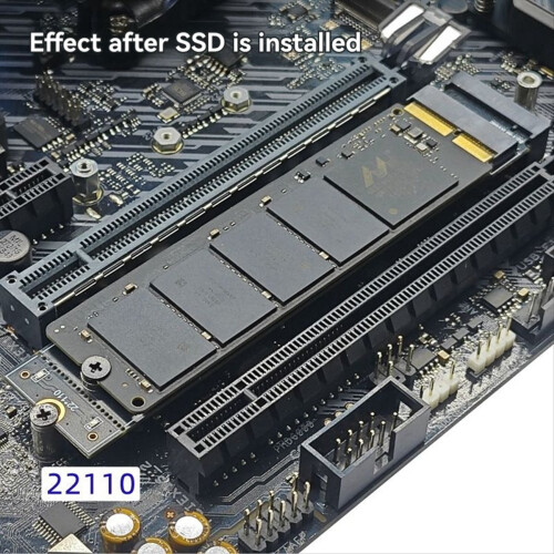 Pentru convertor SSD, adaptor SSD la placă riser M2 KEY-M NVME 2