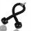 Cable Machine Attachments Set LAT Pulldown Attachments Bar 6