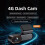 Mini caméra embarquée 4G WIFI DVR double objectif avant et arrière 2