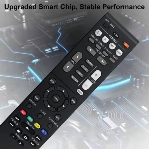 Replace RAV534-ZP45780 Remote Control for Yamaha AV Receiver RX-V485 2
