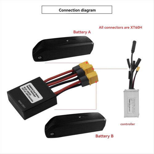 Μονάδα μπαταρίας ποδηλάτου E 10-100V 40A 2000W, μονής εκφόρτισης 2