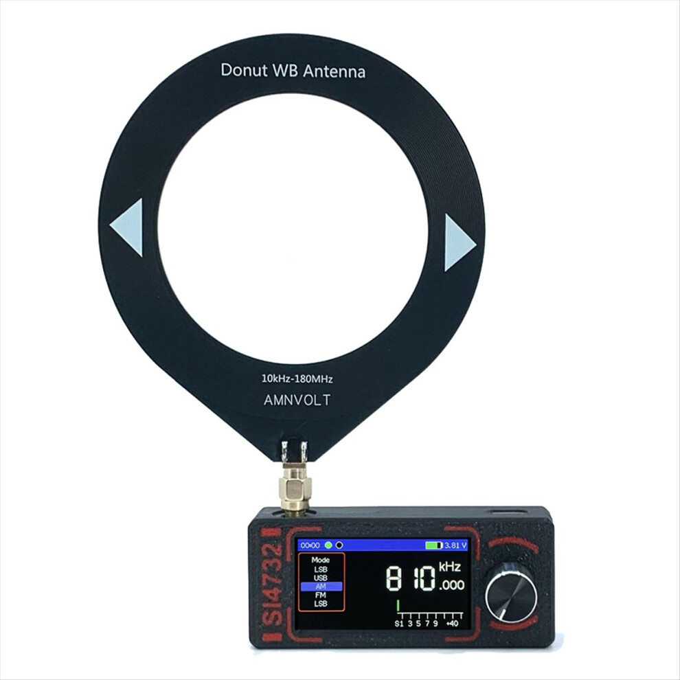Mini Si4732 Dsp Radio 0.5-108Mhz Fm/Am/Ssb Black 4852911533414