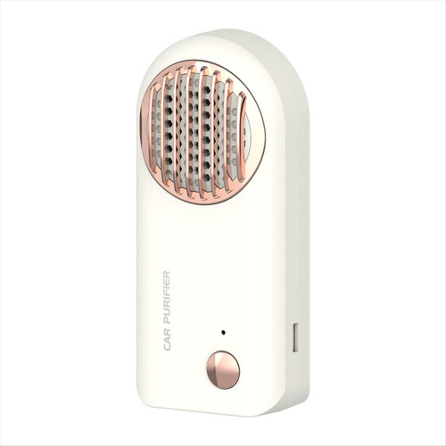 Car Odor Eliminator Ozone Purifier Smart USB Deodorizer White