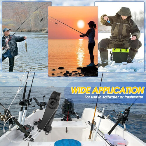 Fishing Downrigger Line Release Clips with Leader Snap Weight A 2