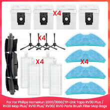 Pre Philips HomeRun 2000/3000, TP-Link Tapo, filter, vrecká na mop
