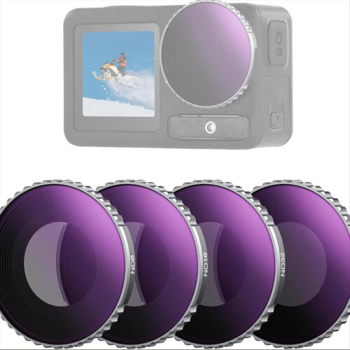 ND Filter Set for Action 5 Pro Action Camera Accessories Multicoated 2